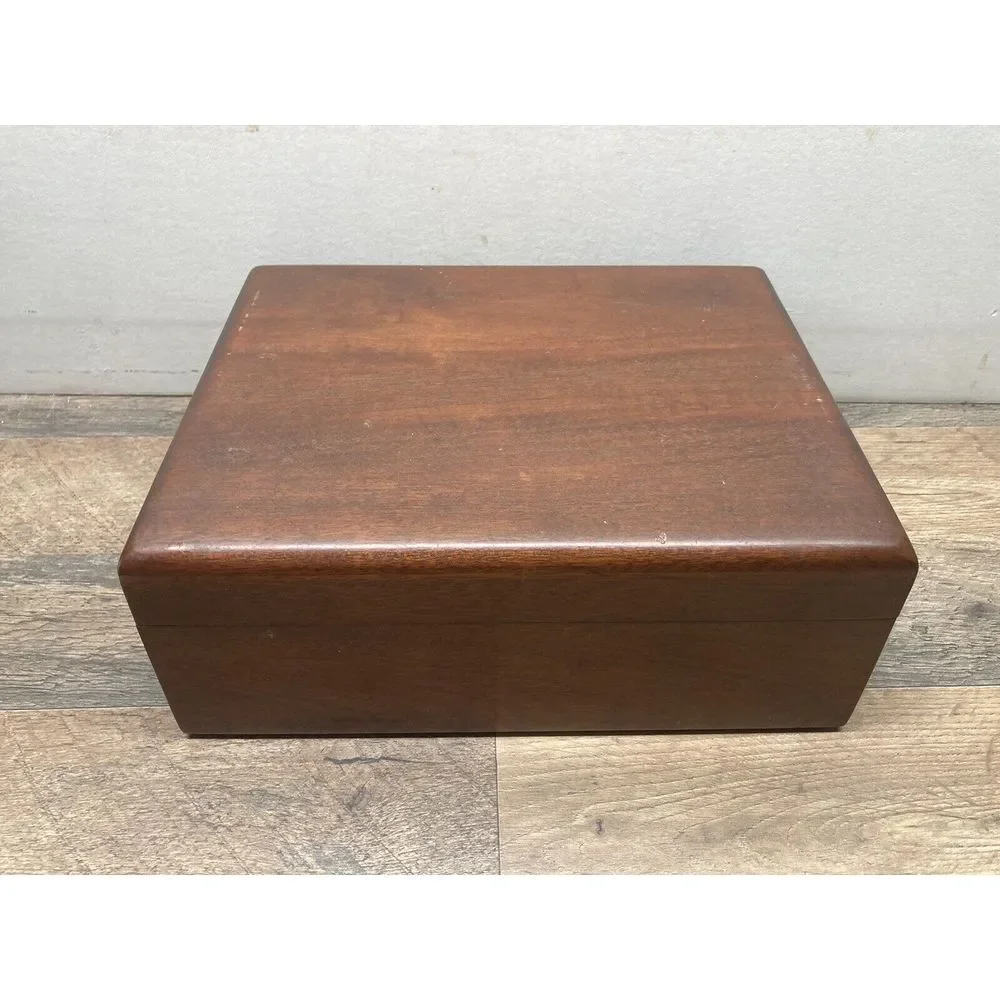 Cigar wooden box humidor  With Digital Thermometer‎ & Hygrometer